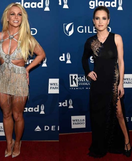 De Ana Fernández a Britney Spears… La alfombra roja de los Premios GLAAD