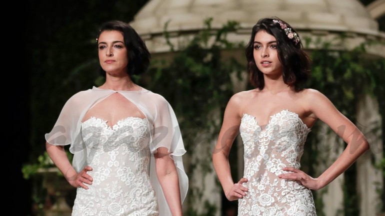 Blanca Romero y su hija Lucía desfilan juntas por primera vez para Pronovias