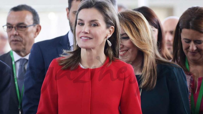 La reina Letizia visita la Universidad de Huelva