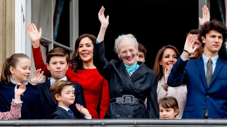 La reina Margarita de Dinamarca celebra su 78 cumpleaños