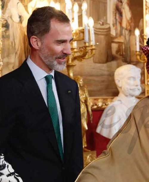 Los Reyes ofrecen un almuerzo en honor al Príncipe de Arabia