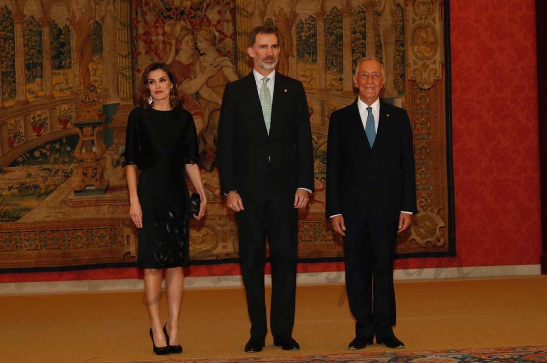 Los Reyes de España con el Presidente de Portugal - Casa S.M. El Rey