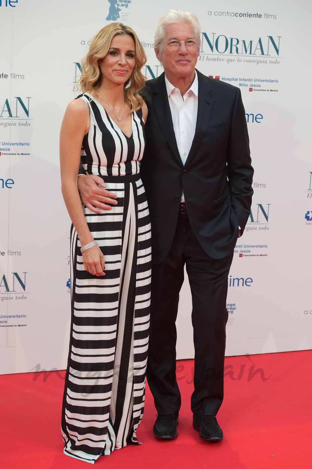 Richard Gere y Alejandra Silva