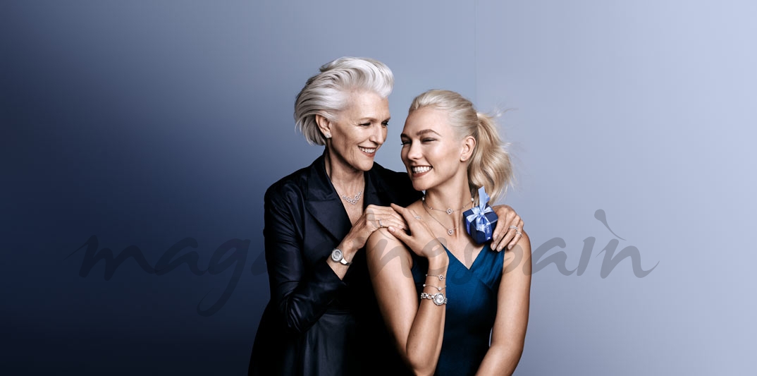 Karlie Kloss con su madre - Swarovski