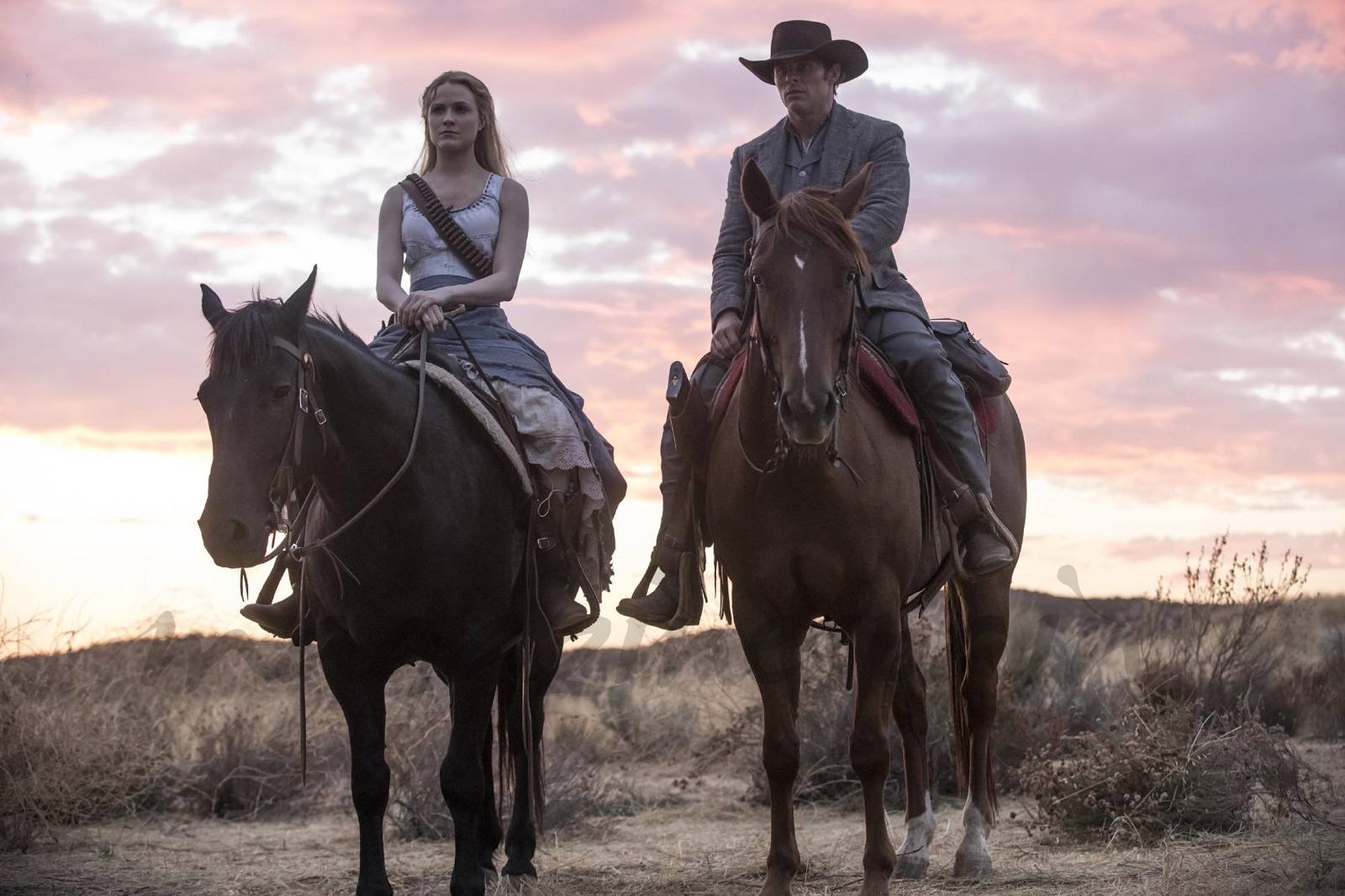 Evan Rachel Wood, James Marsden - Westworld © HBO