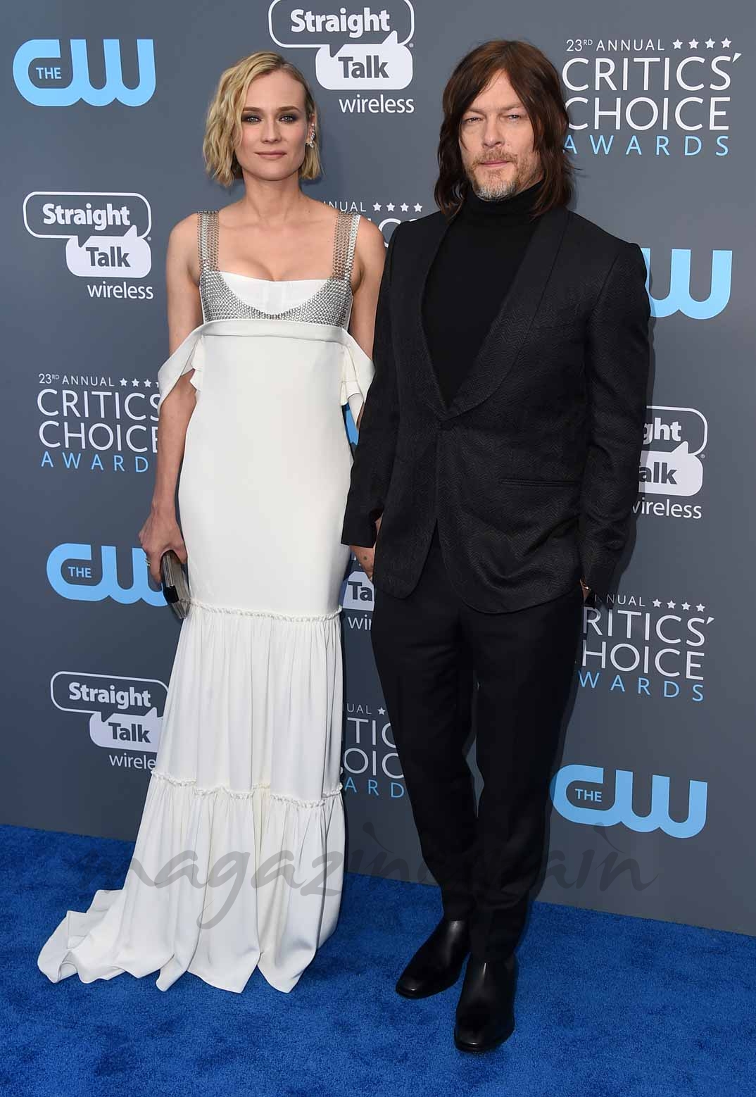 Diane Kruger y Norman Reedus