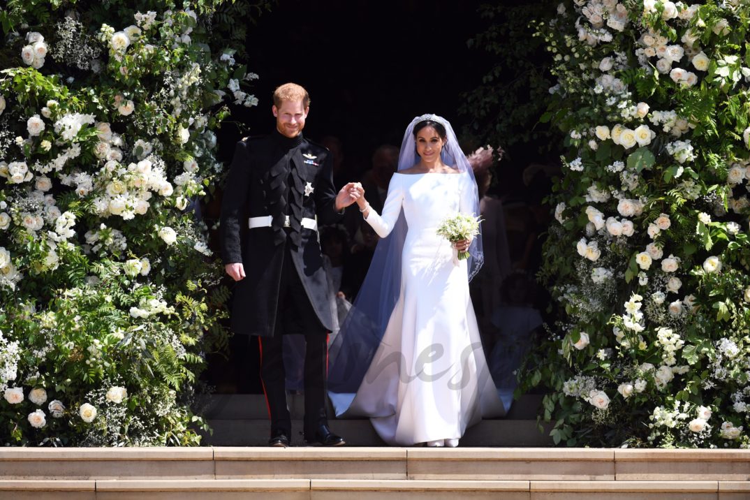 Meghan y Harry marido y mujer