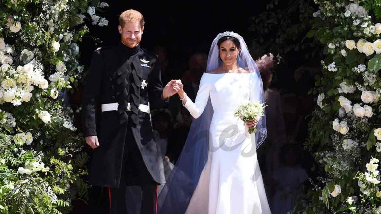 Meghan Markle y el príncipe Harry ya son marido y mujer