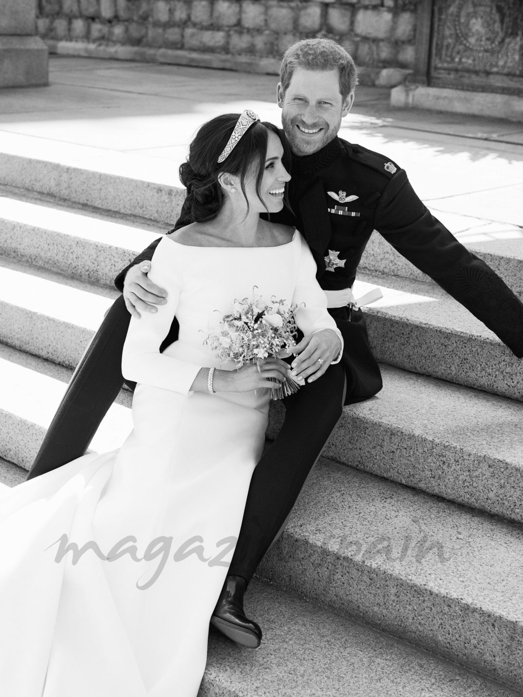 Foto Oficial de la boda del príncipe Harry y Meghan Markle