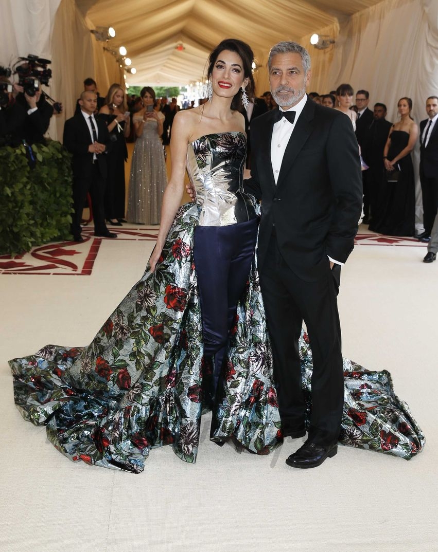 Amal y George Clooney