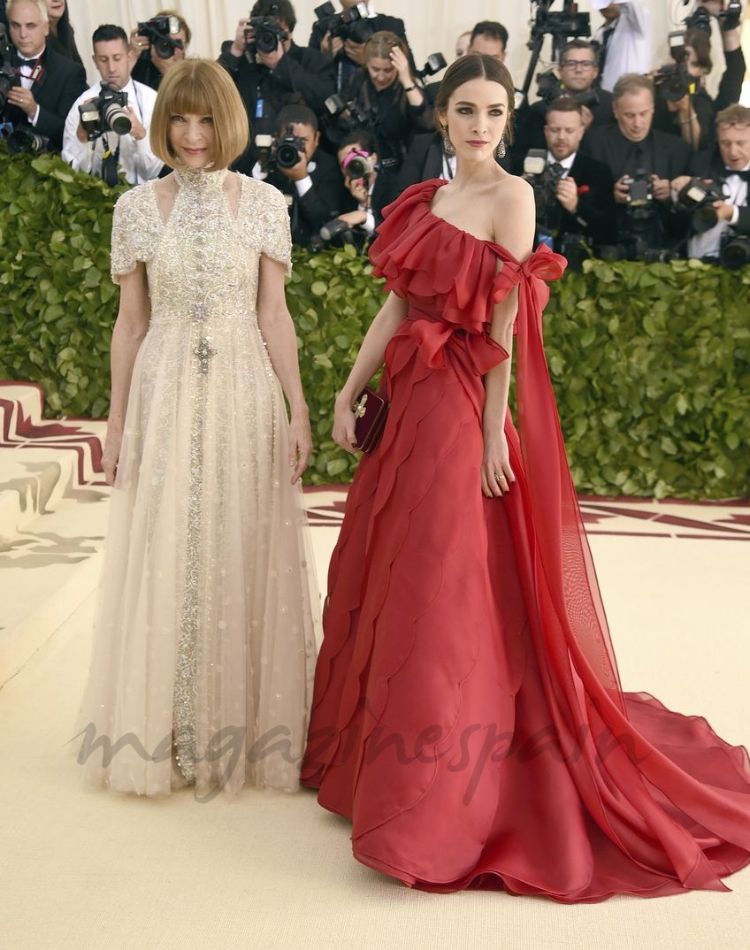 Anna Wintour y Bee Shaffer