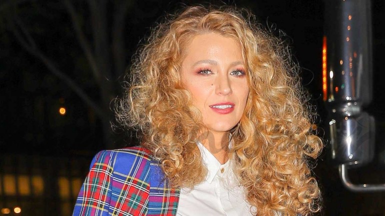 El impactante look «escocés» de Blake Lively