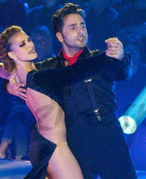 El primer baile de David Bustamante y Yana Olina