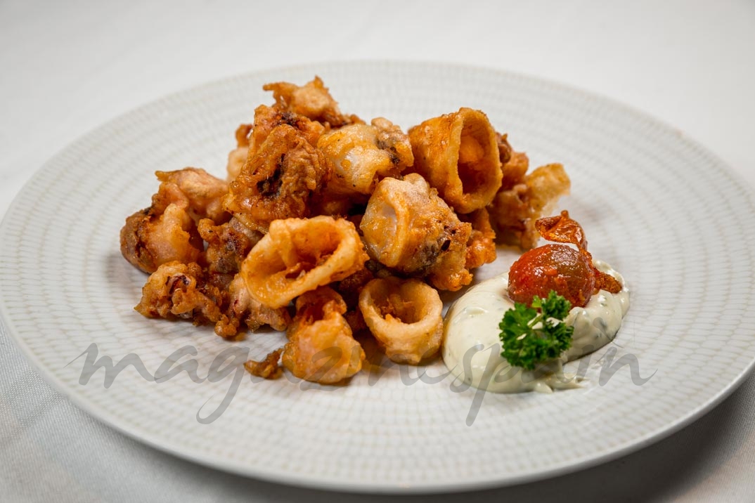 Calamares de potera