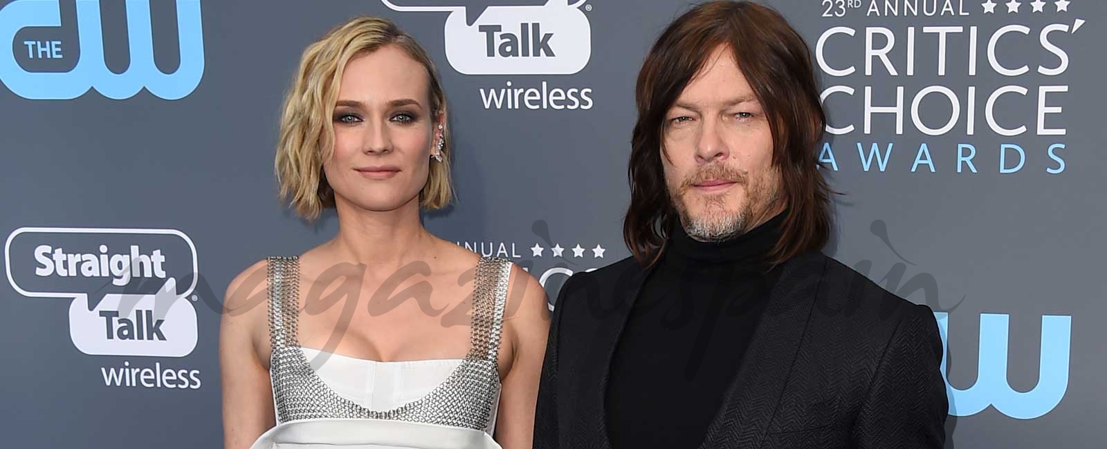 Diane Kruger y Norman Reedus