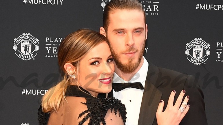 Edurne, el mejor talismán para David De Gea