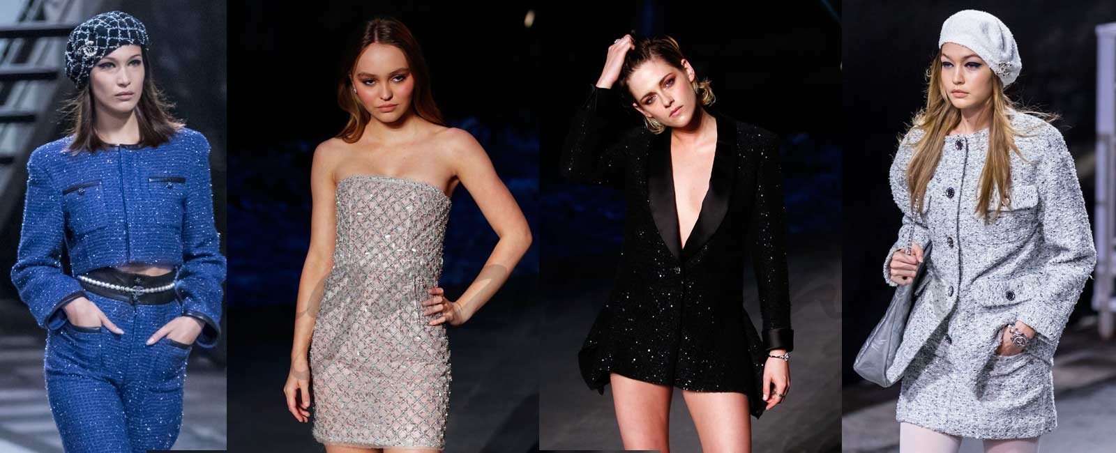 Kristen Stewart, Lily Rose Depp, las hermanas Hadid… fieles a Chanel