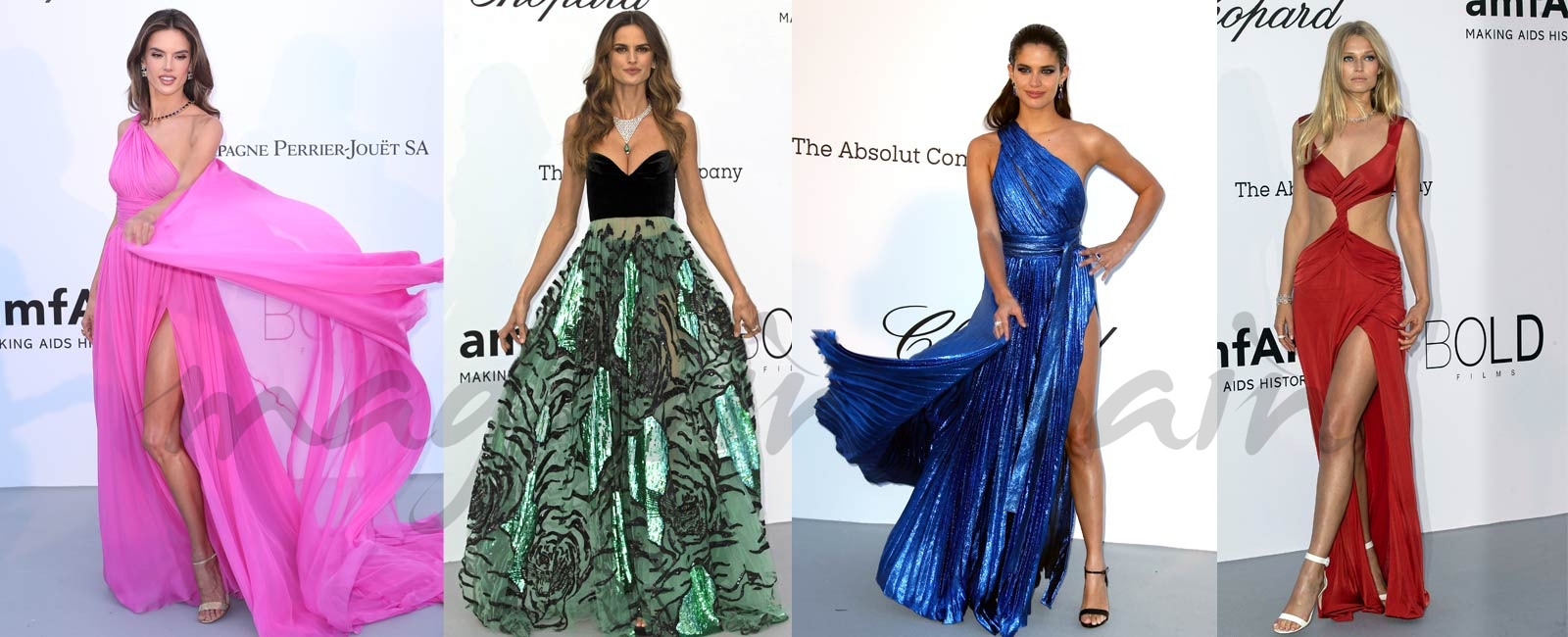 Alessandra Ambrosio, Izabel Goulart, Sara Sampaio, Toni Garrn - Gala amfAR 2018