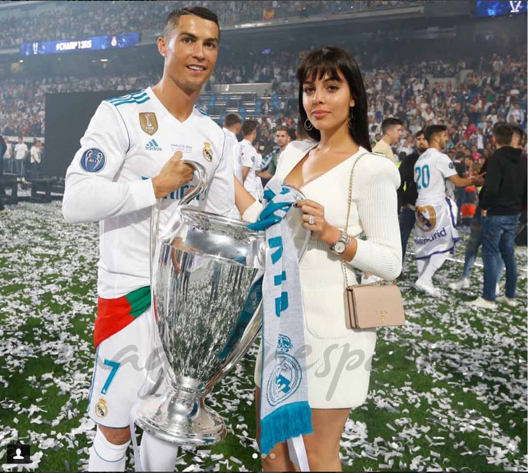 Cristiano Ronaldo y Georgina Rodríguez © georginagio Instagram