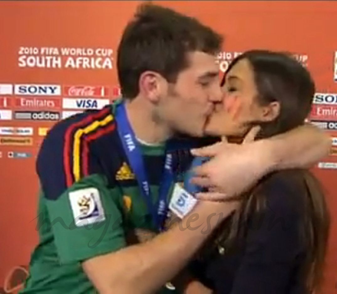 Iker Casillas y Sara Carbonero - Mundial Sudáfrica- 2010