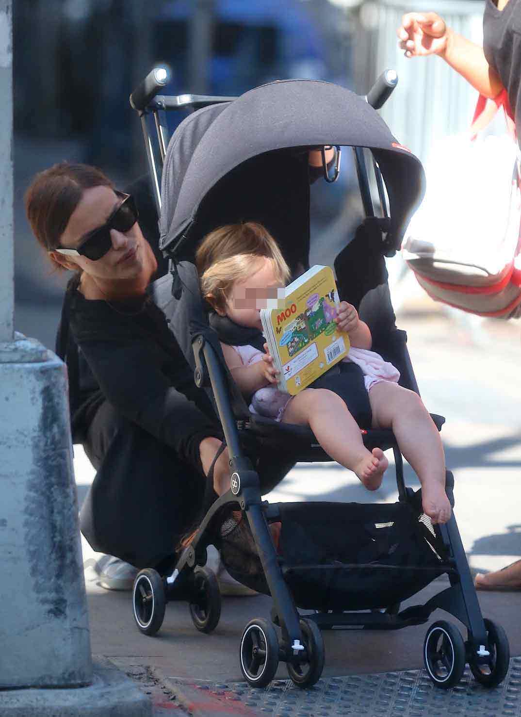 Irina Shayk con su hija Lea