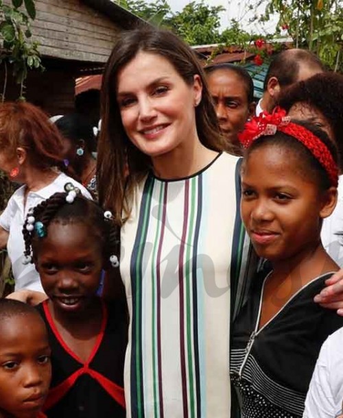 La reina Letizia comienza su viaje de cooperación a República Dominicana y Haití