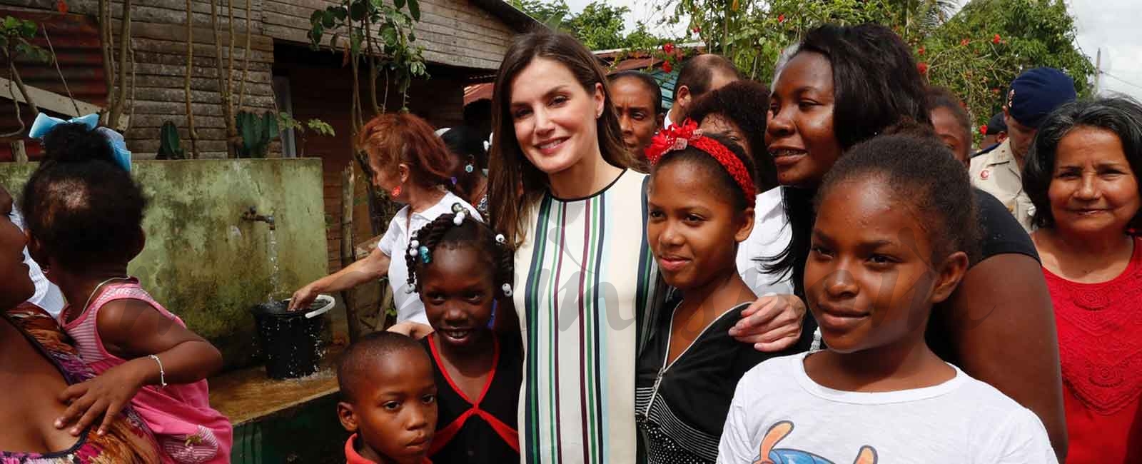 La reina Letizia comienza su viaje de cooperación a República Dominicana y Haití