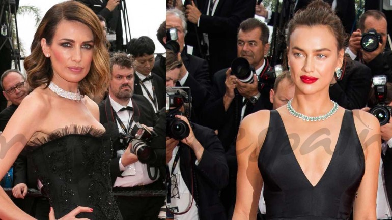 Irina Shayk y Nieves Álvarez, duelo de bellezas en Cannes
