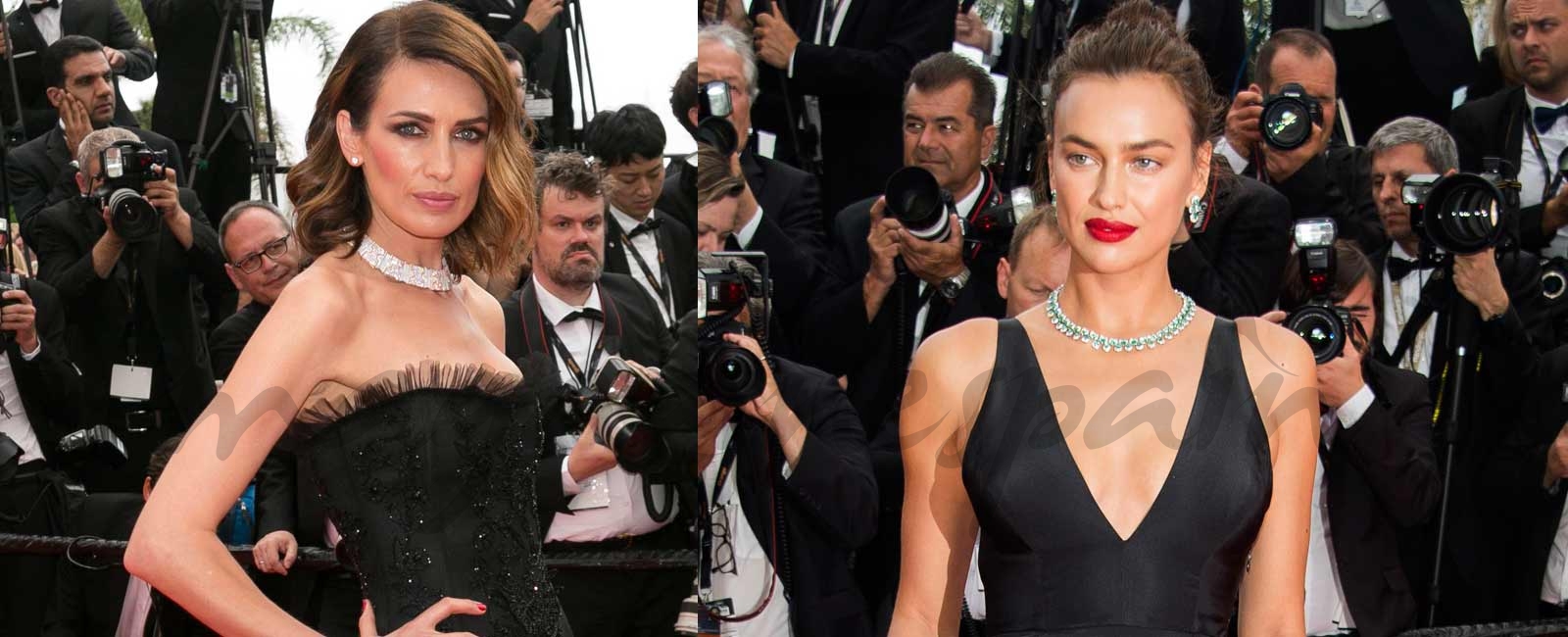Irina Shayk y Nieves Álvarez, duelo de bellezas en Cannes