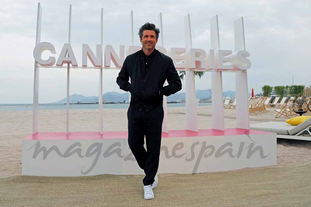 Patrick Dempsey durante la presentación de la serie en Cannes