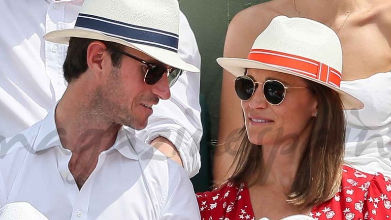 El look «premamá» de Pippa Middleton