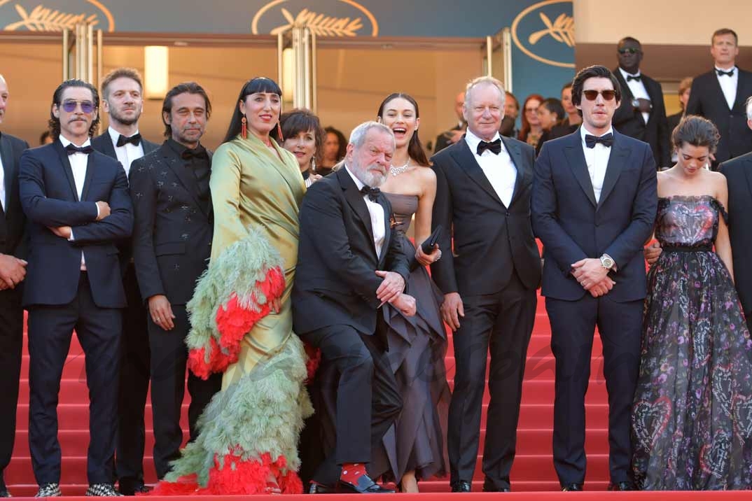 Oscar Jaenada , Jordi Molla, Rossy de Palma, Terry Gilliam, Stellan Skarsgard, Olga Kurylenko, Adam Driver, Joana Ribeiro 