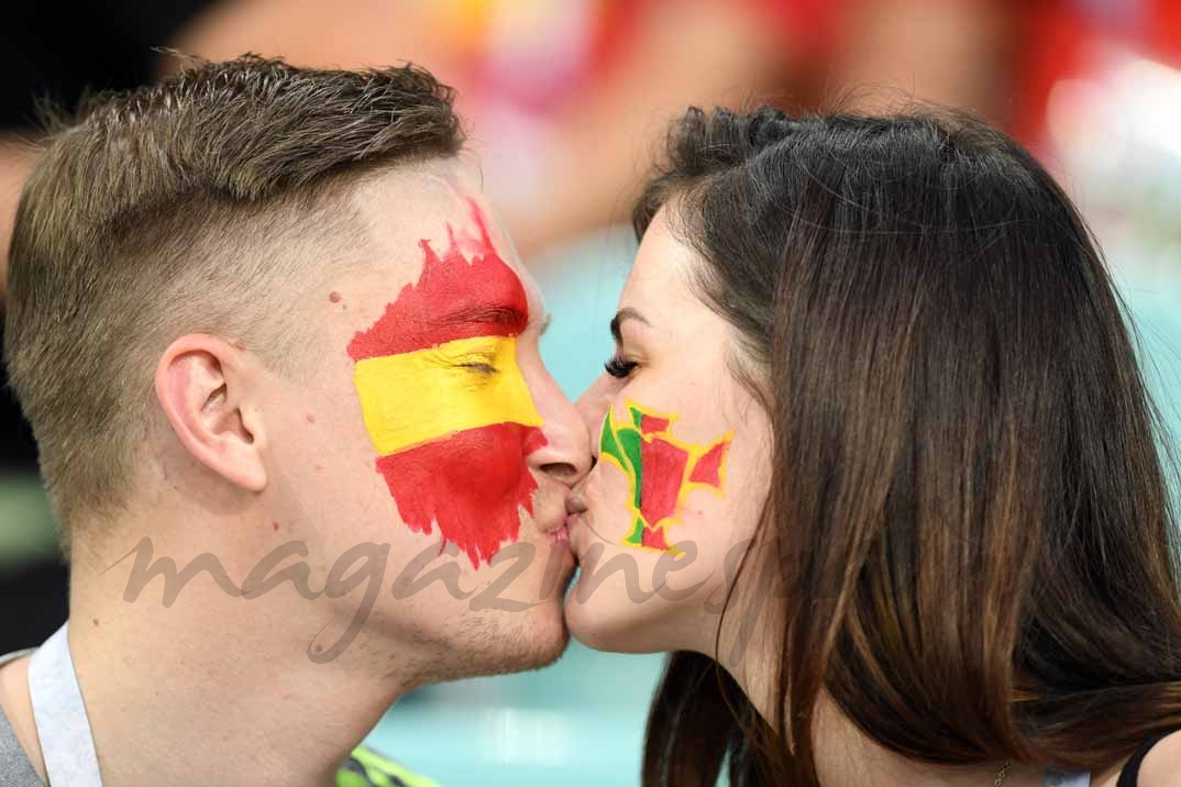 aficionados al futbol