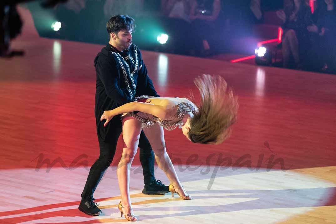 David Bustamante y Yana Olina en "Bailando con las estrellas"