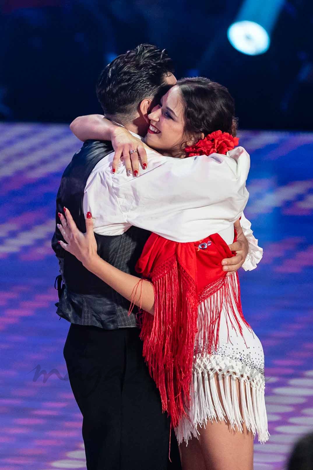 David Bustamante y Yana Olina en "Bailando con las estrellas"