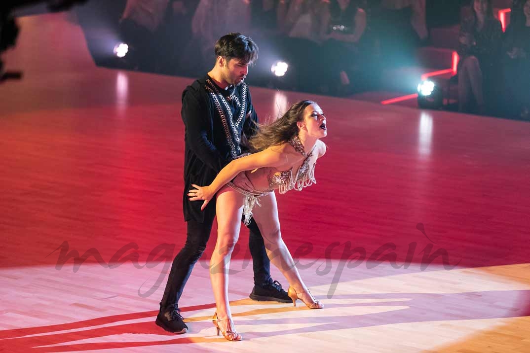 David Bustamante y Yana Olina en "Bailando con las estrellas"