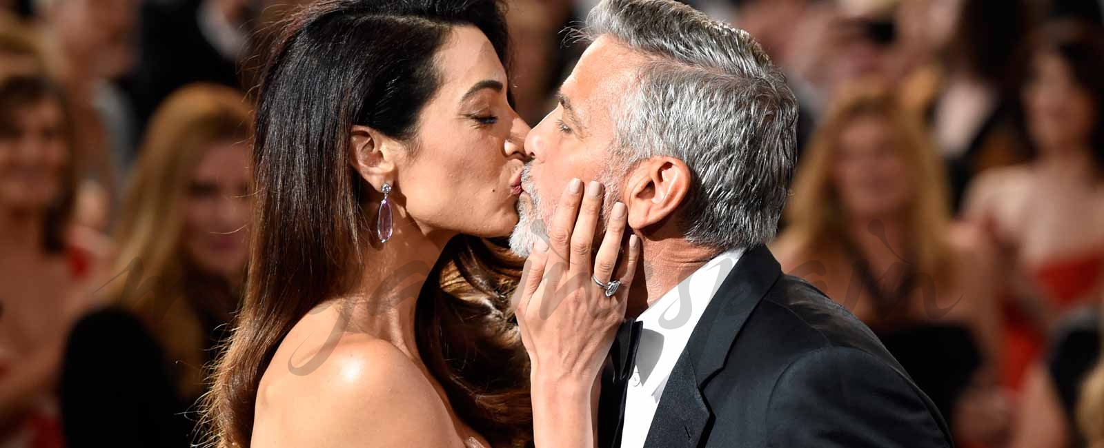 La emoción de George Clooney ante las palabras de amor de su esposa, Amal