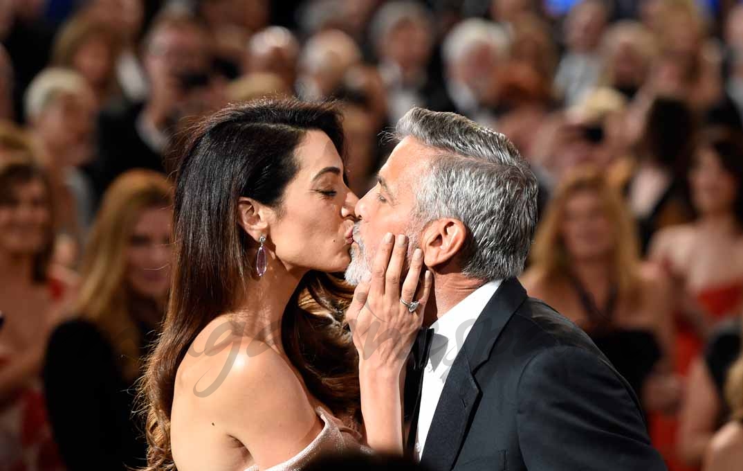 George y Amal Clooney