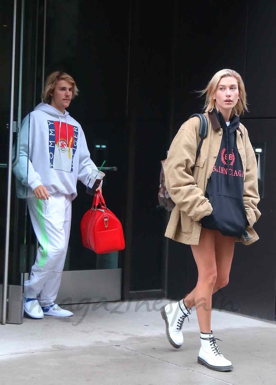 Hailey Baldwin y Justin Bieber