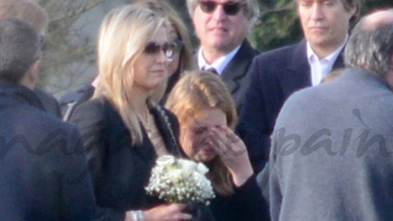 La reina Máxima en el último adiós a su hermana pequeña