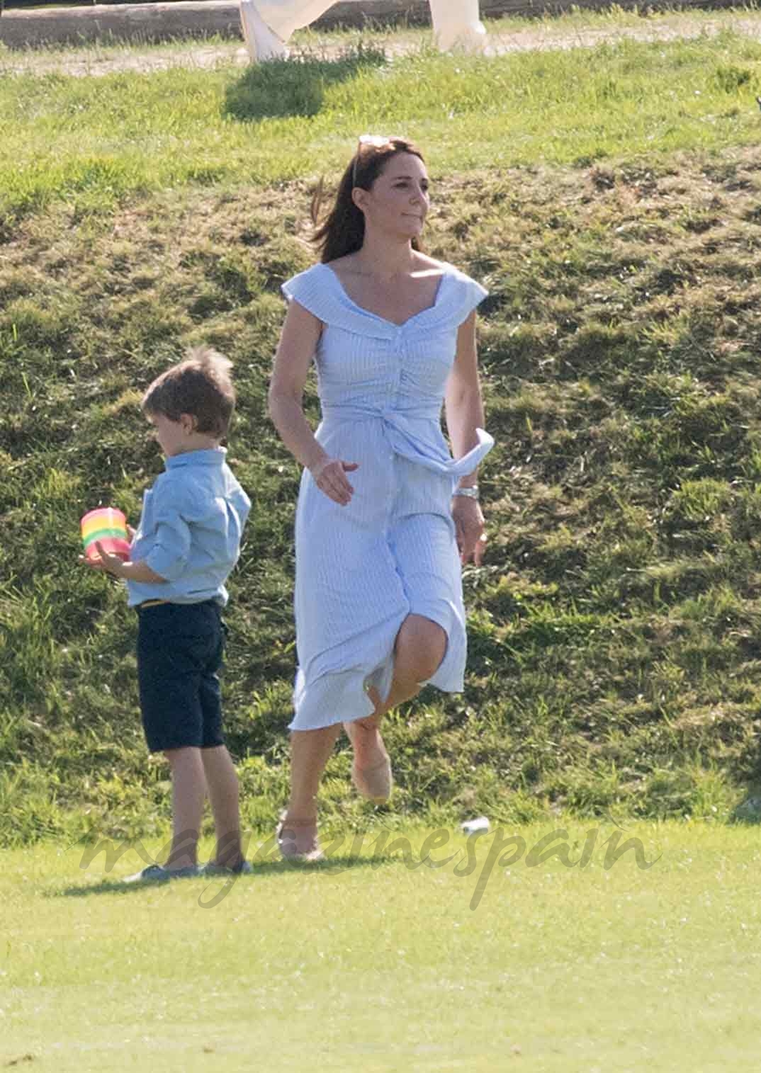 Kate Middleton con el príncipe George