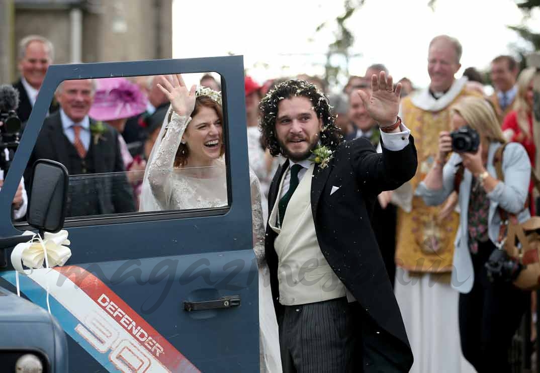 Kit Harington y Rose Leslie