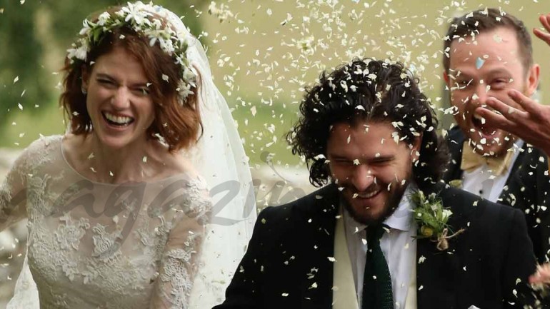 La romántica boda de Kit Harington y Rose Leslie