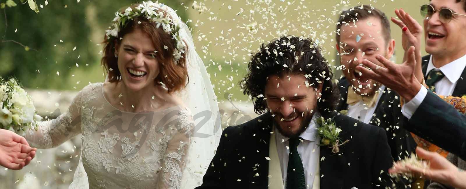 La romántica boda de Kit Harington y Rose Leslie