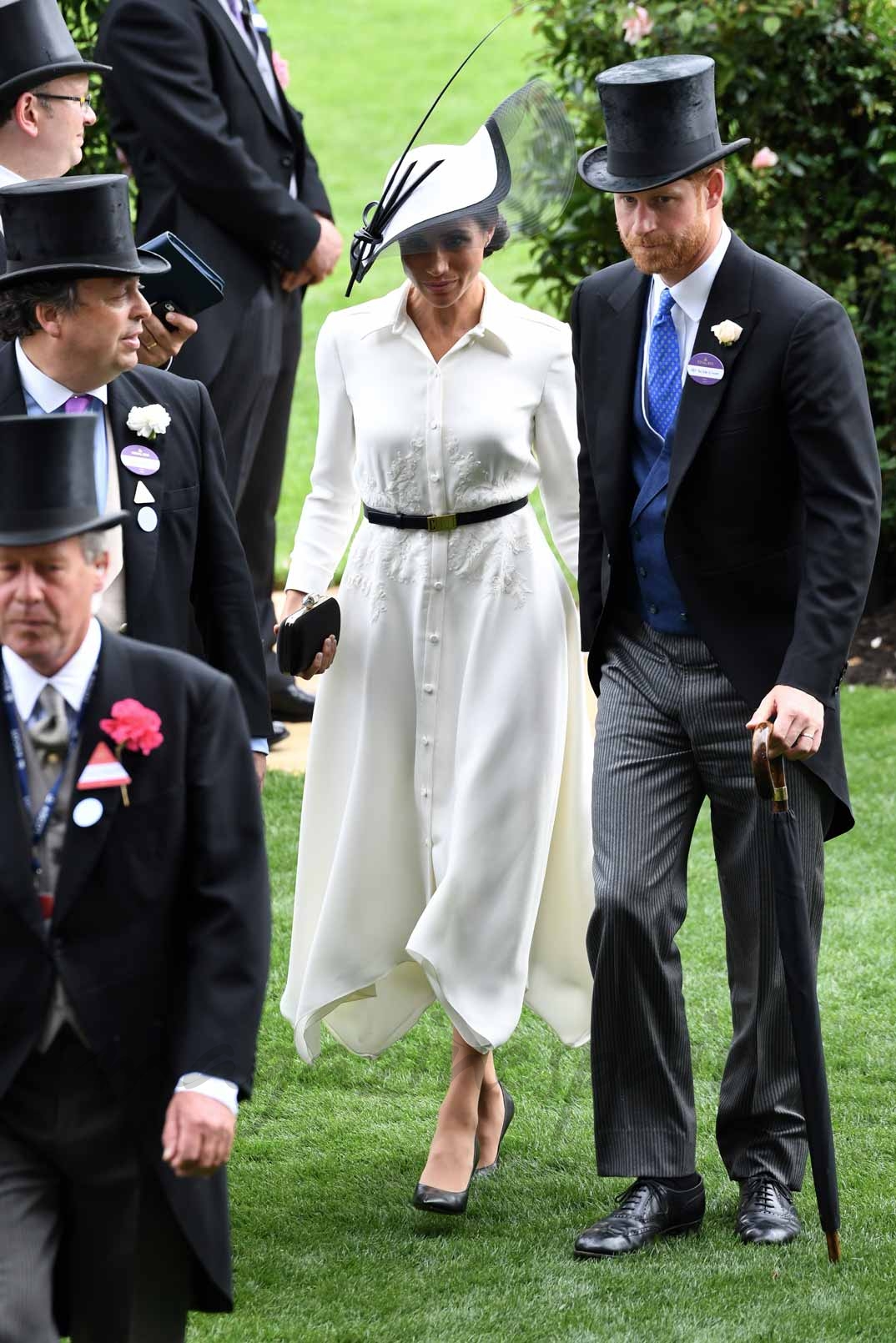 Meghan Markle y el príncipe Harry