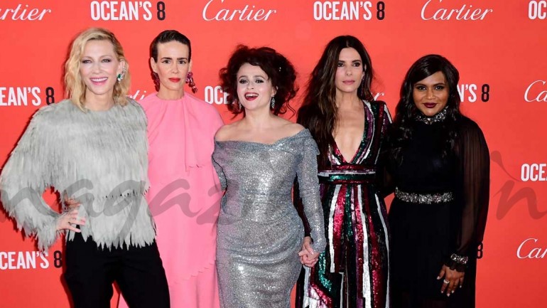 Las chicas de Ocean’s 8 conquistan Londres
