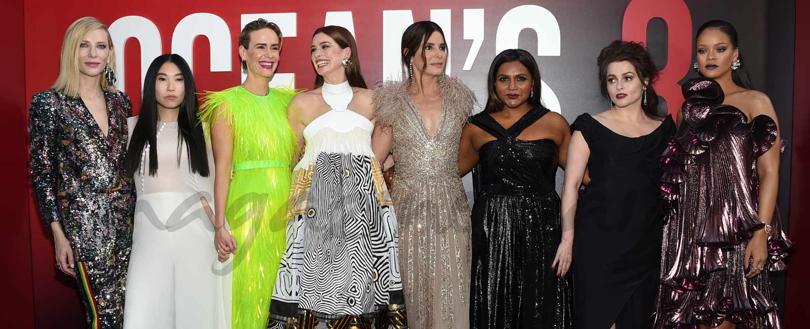 Todos los estilismos de la alfombra roja de “Ocean’s 8”