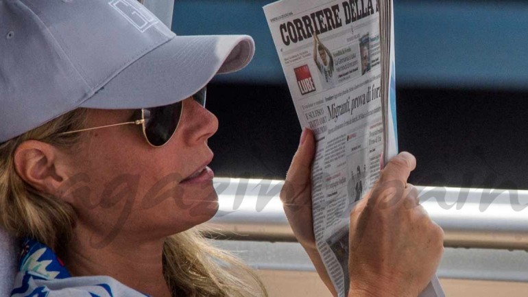 La «dolce vita» de Gwyneth Paltrow y su prometido Brad Falchuk