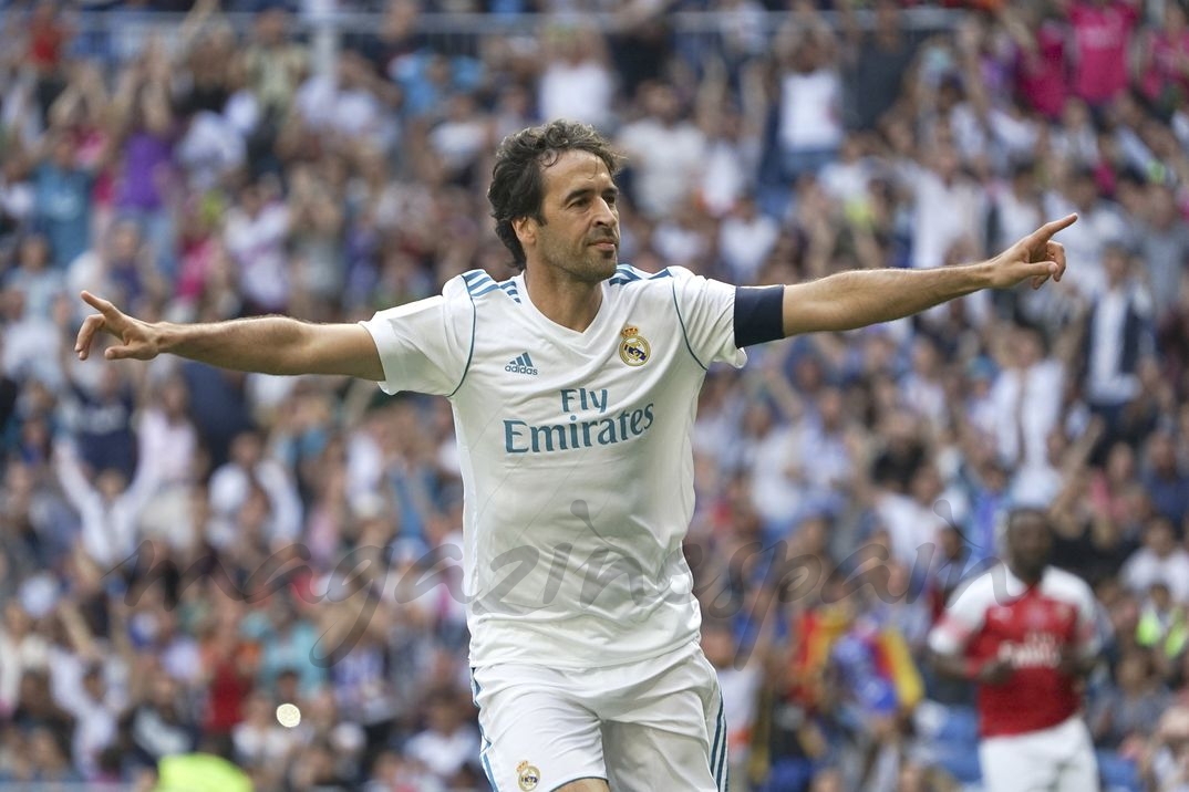 Raúl González - Real Madrid Legendas vs Arsenal Leyendas - Santiago Bernabéu - 2018