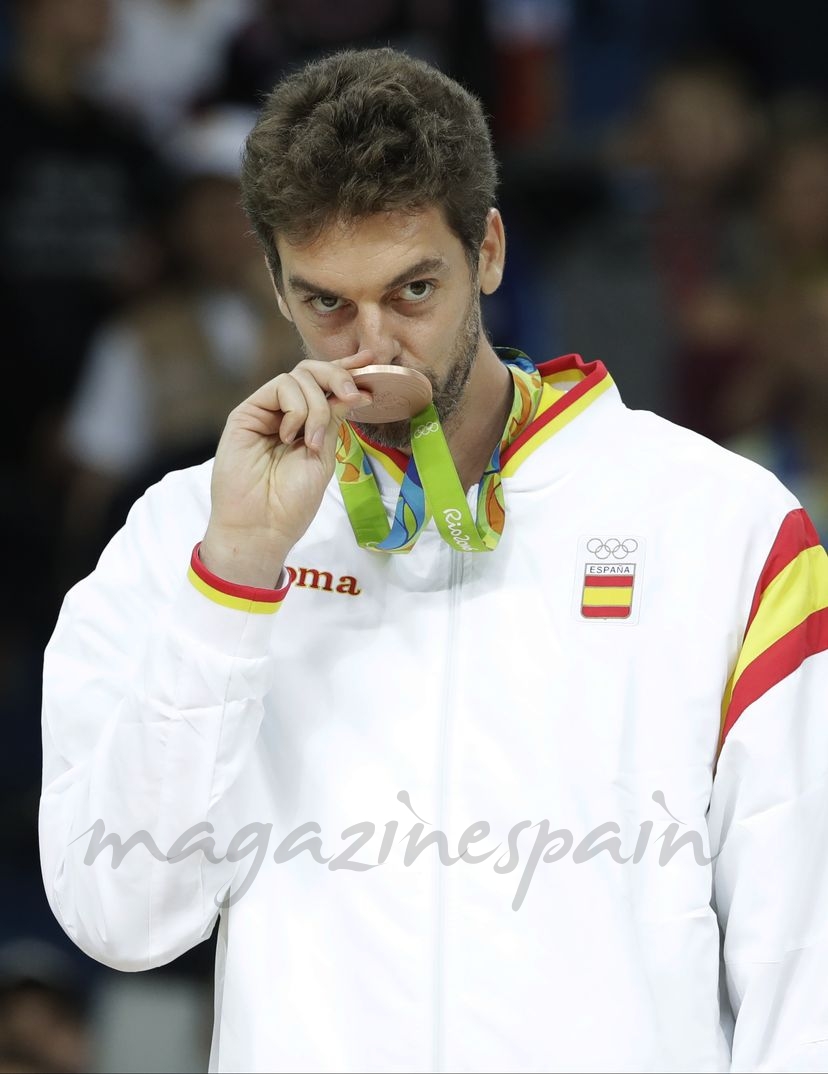 Pau Gasol - Medalla Bronce - Juegos Olímpicos Brasil 2016